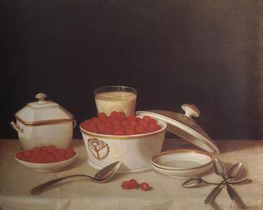 John F.Francis Strawberries,Cream,and Sugar